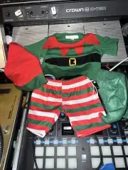 Build A Bear ELF COSTUME 4 PC SET New with Tag