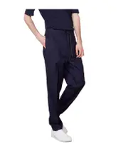 Officine Générale Elastic Waist Pants 44,46,50 Deep Navy Blue