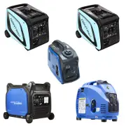 Gentrax Inverter Generator Pure Sine Wave Petrol Camping 6.6KW 4.2KW 2.5KW 1.2KW