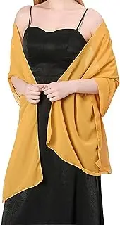 [YKDLLF] Women's Chiffon Summer Scarf Women's Festive Stole for Evening Dress or Wedding Dress Wedding Scarves & Scarves for Women Fashionable Scarf Stole Neckerchief