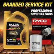 Ryco Oil Filter 5L APX10W40 Engine Oil Service Kit for Suzuki Swift Sx4 GYA 4cyl