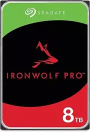 Seagate IronWolf Pro ST8000NT001 Hard Drive 8TB 7200 RPM 256MB SATA 6Gb/s HDD