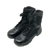 Bates Women's 8" Tactical Sport Leather Combat Boots - Black - E02700 - Sz: 9.5