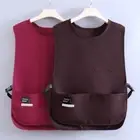 Breathable Sleeved Apron Waterproof Kitchen Aprons for Cooks Chef and Servers