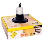 Reptile One Ceramic Dome Reflector Heat Lamp Holder 100W (46546)