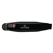 Lifttech Fitness Gym Back Support Weightlifting S 12.7cm Foam Waist Black Belt