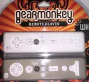 Gear Monkey Wii Remote Glove for Nintendo Wii White & Grey #GM6406 New