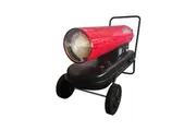 Industrial Fan Heater 68kW Diesel Kerosene Warm Space Forced Air Blower Workshop Warehouse Shed Garage Greenhouse Office Fast Heating Shop Portable