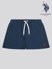 U.S. Polo Assn. Blue Dark Mens Core Swim Shorts (W22308) | $69