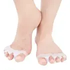 Gel Toe Separator, Toe Spacers Rubber Toe Stretchers Used for Sports (1 pair)