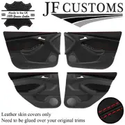 RED STITCH 4X DOOR TRIM + CAPPING COVERS FOR FORD FOCUS MK3 11-14 5DR JF1 (for: Ford)