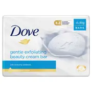 Dove Gentle Exfoliating Beauty Cream Bar 90g x 4 Bars