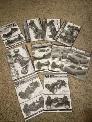 Assorted Tamiya RC Instruction Manuals: TA04/TL01/TT01/TT02/M-Chassis/M05/M06