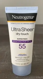 Neutrogena Ultra Sheer Dry-Touch Sunscreen Lotion SPF 55 3.0 Oz.