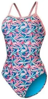 [Dolfin] Uglies Womens V2 Back One Piece Swimsuit