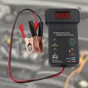 12V Car Alternator Tester Digital Analyze Alligator Clips Attachment Small