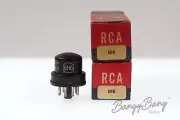 2 Vintage RCA 6H6/VT-90 Metal Double Diode Detector Audio Vacuum Tube Valve- Ba