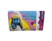 NEW IN PACKAGE SMURFS 8 INVITATIONS & THANK YOU NOTES PARTY SUPPLIES