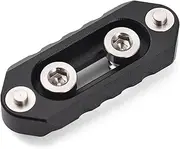 Namolit Universal NATO Rail 4.9cm/1.9in Mini Safety Rail Quick Release Anti-Off Aluminum Alloy with 1/4 Inch Screws for NATO Handle Camera Cage