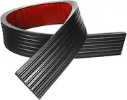 PVC Threshold Ramp Wheelchair Accessible Curb Ramp for Doorway Step Transition Strip Portable Design