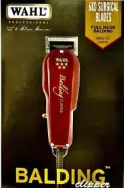Wahl Professional 5-Star Full Head Balding Clipper, #8110#2105 6 x 0 Bald Blade