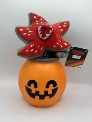 Kcare Stranger Things Animated Plush Demogorgon in Plastic Pumpkin 13" (NEW!)