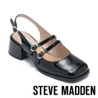 在飛比找momo購物網優惠-【STEVE MADDEN】DOLLY 雙帶粗跟瑪莉珍鞋(黑