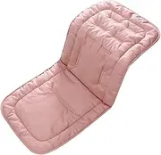 Soft Cotton Toddlers Carseat Insert Cushion Pad Adjustable Reversible Car Seat Liner Breathable Stroller Mattress Seat Pad Compatible with Buggy Bassinet Bouncers Swing Seat Pad Double Sided Use