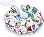 Cechoayuu Needlestick, Elastic Wrist Band, Floral Pin Cushion, Sewing Tool (Type 1)