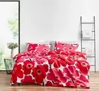 Marimekko - Queen Duvet Cover Set, Cotton Bedding with Matching Shams & Botto...