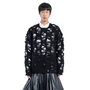 [COMME DES GARCONS HOMME PLUS] COMME DES GARCONS HOMME PLUS MAN BLACK KNITWEAR Black