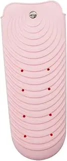 FOYTOKI Heat Resistant Silicone Pouch for Hair Tools Insulation Bag for Curlers Flat Irons Hair Dryers Non Slip Storage for Home Travel