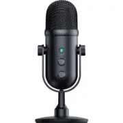 Razer Seiren V2 Pro Microphone, Professional Streaming, USB-C, Cardioid, Black