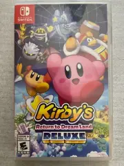 Kirby`s Return To Dreamland Deluxe (Nintendo Switch, 2023) Brand New