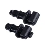 Qty 2 Black Sliding Door Sun Shade Hook Clip Fit Honda Odyssey #83715-SHJ-A21ZA (for: Honda)