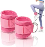 Ankle Strap for Cable Machines and Resistance Bands ，Gym Glute Workouts Leg E...