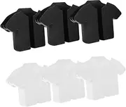 HOMSFOU 6pcs Wall Mounted Phone Holder Self Adhesive Charging Stand for Remote Controllers Cell Phones Practical Design for Hands Viewing Easy Installation Smooth Surface Colors