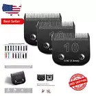 440C Stainless Steel Dog Grooming Blades - Size 10 for Andis and Oster Clippers