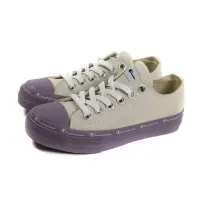 在飛比找蝦皮商城優惠-CHAMPION 帆布鞋 休閒鞋 米/紫 女鞋 USLS-3