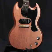 Gibson Custom Shop Dealer Select 1963 SG Junior Lightning-Bar VOS TV Heather Pol