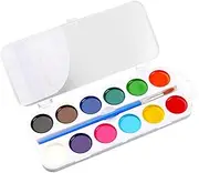 GkgWuxf Kids Watercolor Paint Set,Assorted Drawing Art Watercolor Palette | Educational Bulk Kids Paint for Classroom Arts for Easter, Birthday, Thanksgiving