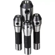 4 PC R8 END MILL HOLDER SET 1/4", 3/8" 1/2", 3/4" ADAPTER FOR BRIDGEPORT MILLING