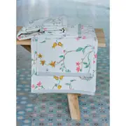 Les Fleurs White Bath Towel or Wash Mitt by PIP Studio