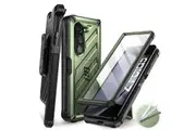 For Samsung Galaxy Z Fold 5 2023 Ub Rugged Belt Clip Shockproof Protective Case With Built-In Screen Protector