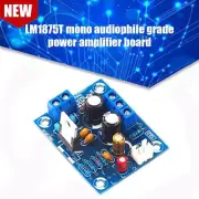 HIFI Mono Channel LM1875T Stereo Audio Amplifier Board Module Kits DIY B8G2
