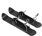 1Pair Balance Bike Snowboard, Portable Scooter Winter Snow Sledge Board, Snow Sledge Board Set, Kids Snowboard Bicycles Sled Kit, Winter Balance Bike Accessories, Kids Snowboard for Beginners