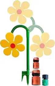 Sprinklers for Yard | Garden Dancing Flower Sprinkler | 360-Degree Rotating Equipment Irrigation Tool for Large Area Orchards Golf Courses Landscapers