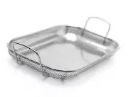 GrillPro Premium Stainless Steel Roasting Topper 15" x 11" 98190