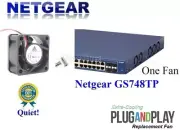 1x NETGEAR ProSAFE GS748TP Fan Replacement Low noise Delta fan best for HomeLab