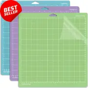 3Pcs Replacement Cutting Mats 12x12 for Cricut Maker, Explore Air 2, One - Stand